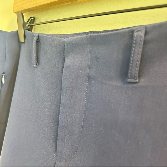 Maeve Slim Trousers Womens Size 12 Navy Blue Pants Anthropologie Office Work - Picture 8 of 14